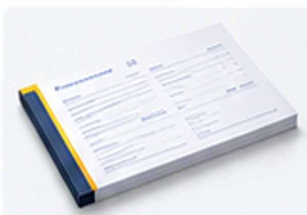 Invoice & Receipt Books printed product example